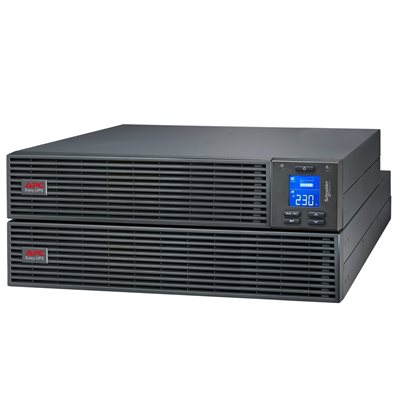 APC 2000VA/1800W Easy UPS On-Line SRV -UPS-laite, 4U, 4x C13, musta