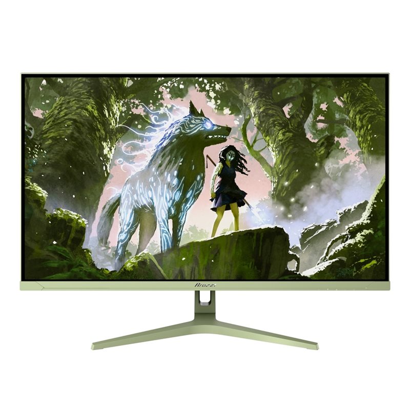 Arozzi 32" Nova IPS, 180Hz (OC) QHD -pelimonitori, metsänvihreä