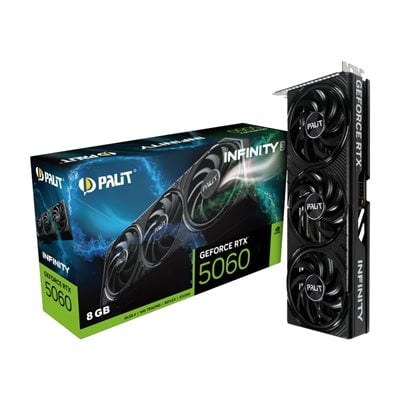 Palit GeForce RTX 5060 Infinity 3 -näytönohjain, 8GB GDDR7