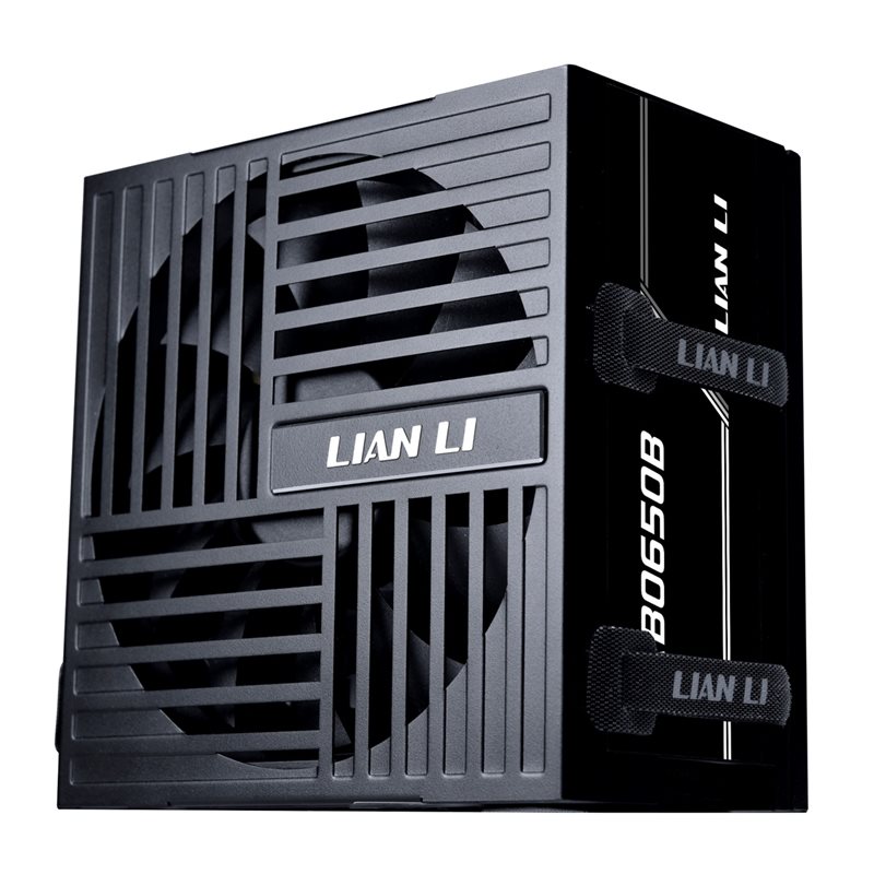 Lian Li 650W RB 650, 80 PLUS Bronze-virtalähde, PCIe 5.1, ATX 3.1, musta