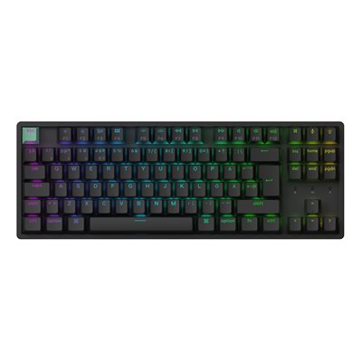 Keychron K8 HE, langaton mekaaninen näppäimistö, 80%, Gateron 2.0 Purple Magnetic Switch, musta