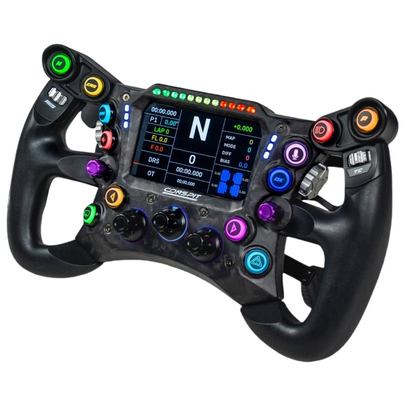 Conspit 290GP Formula wheel -rattiohjain, musta