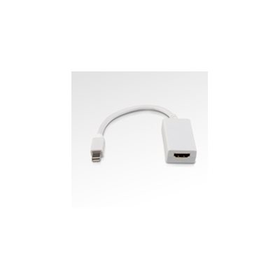MicroConnect Mini DisplayPort -> HDMI -adapteri, 15cm, valkoinen