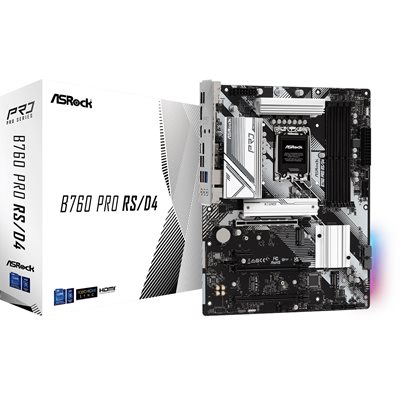 ASRock B760 Pro RS/D4, ATX-emolevy