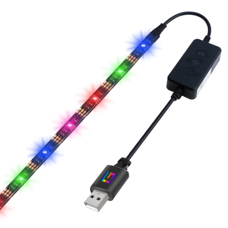 FLOATING GRIP 2m RGB-valonauha, jossa Bluetooth ja kaukosäätö (Tarjous! Norm. 24,90€)