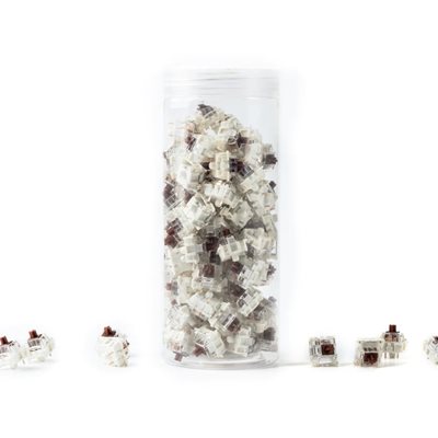 Keychron Gateron G Pro 3.0 Switch - Brown -kytkinsarja, 110 kpl