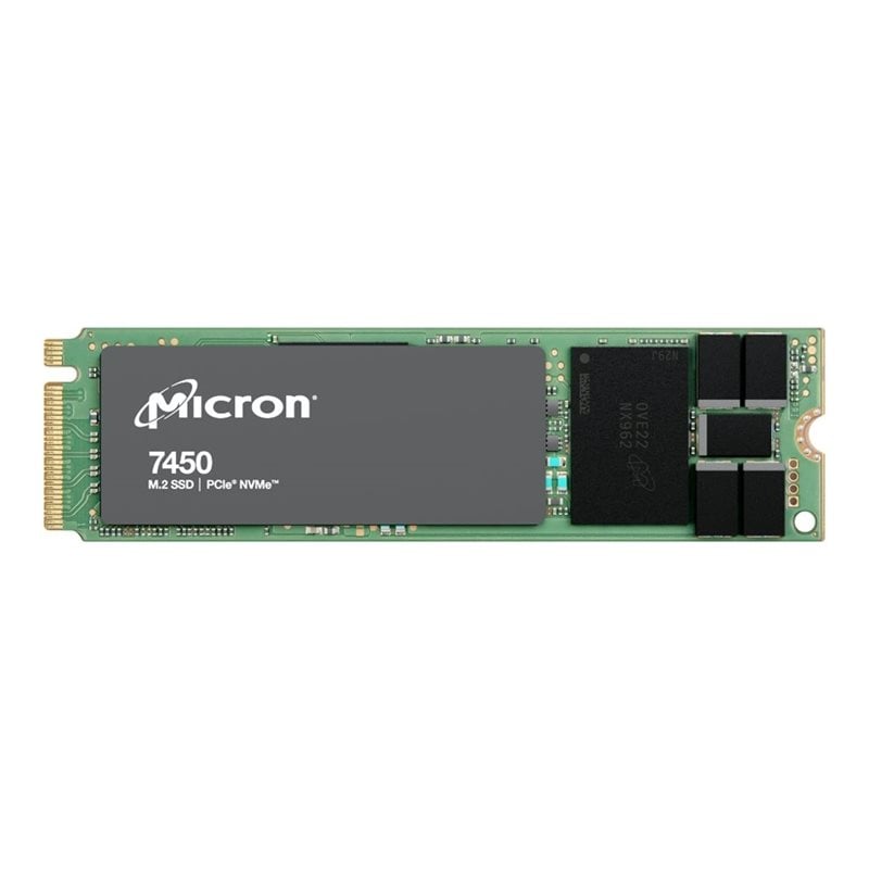 Micron 960GB 7450 PRO NVME SSD-levy, M.2 2280, 6800/1400 MB/s