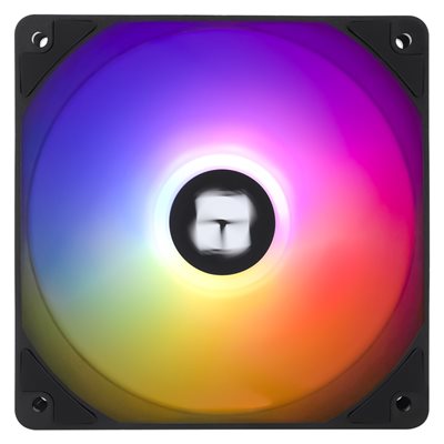 Thermalright TL-C12C-S, 120mm PWM-laitetuuletin, musta/läpikuultava