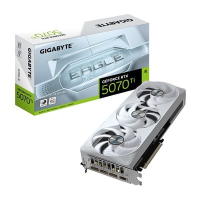 Gigabyte GeForce RTX 5070 Ti EAGLE OC ICE SFF -näytönohjain, 16GB GDDR7