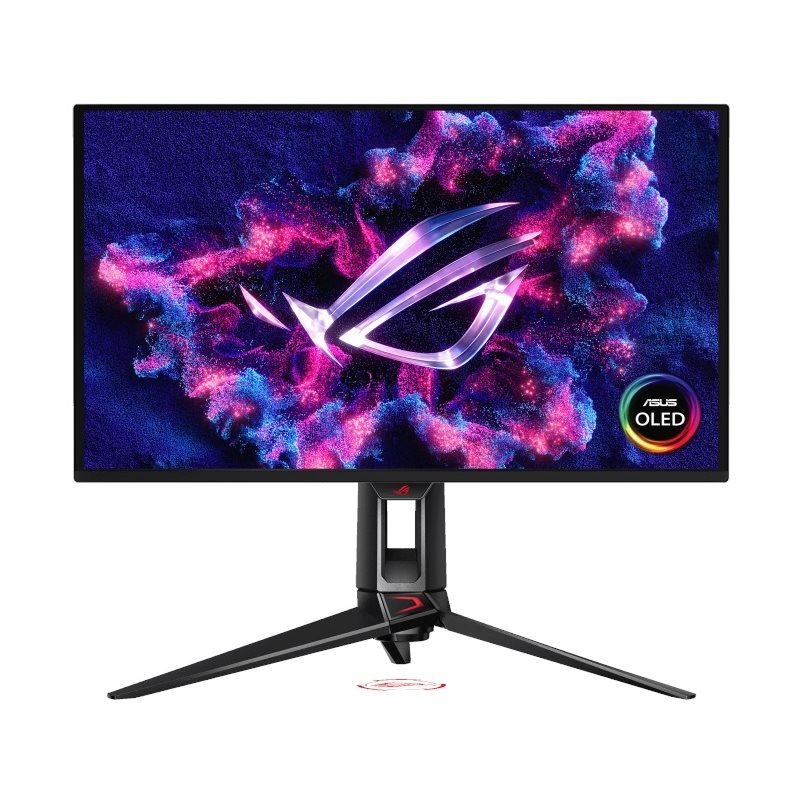 Asus (Outlet) 26,5" ROG Swift OLED PG27UCDM, 240Hz 4K QD-OLED -pelimonitori, musta