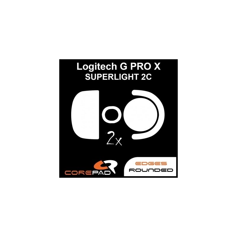 Corepad Skatez -hiiritassut, PRO Logitech G PRO X SUPERLIGHT 2c Compact