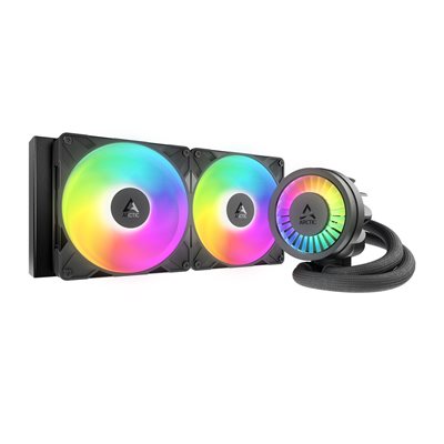 ARCTIC Liquid Freezer III Pro 280 A-RGB, 280mm AIO-nestejäähdytysratkaisu prosessorille, musta