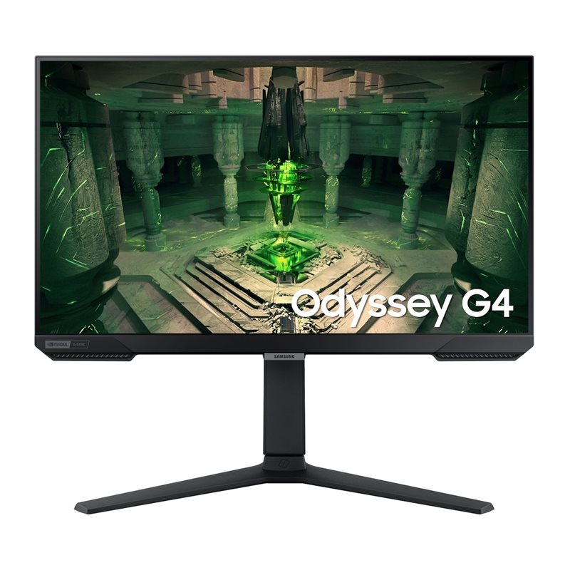 Samsung 25" Odyssey G4 S25BG400, 240Hz FullHD-pelimonitori, musta (DEMO!)