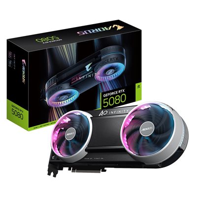 Gigabyte GeForce RTX 5080 AORUS INFINITY -näytönohjain, 16GB GDDR7