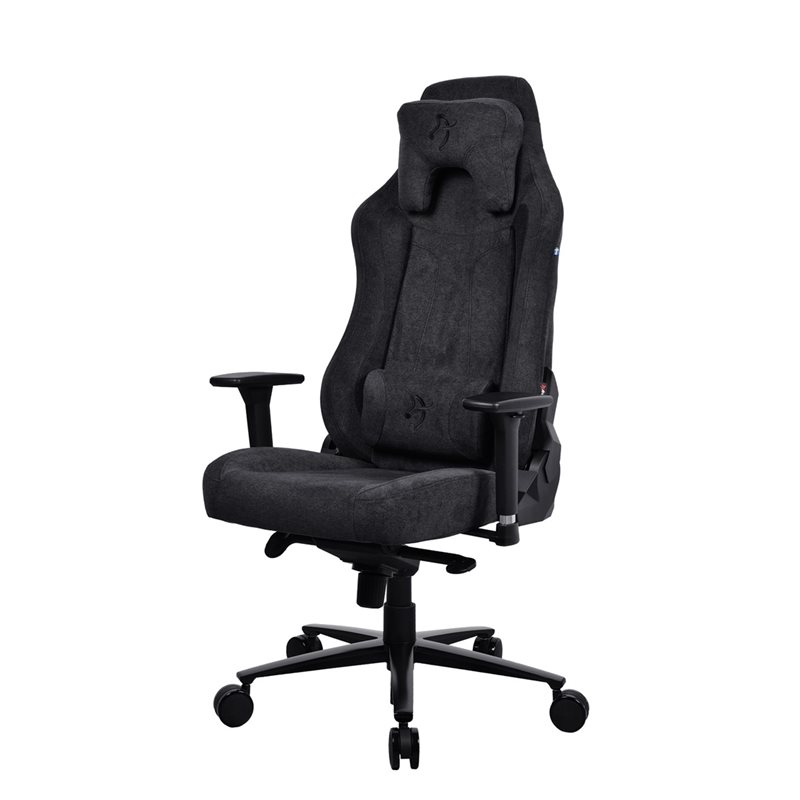 Arozzi (Outlet) Vernazza Gaming Chair Soft Fabric, kangasverhoiltu pelituoli, musta