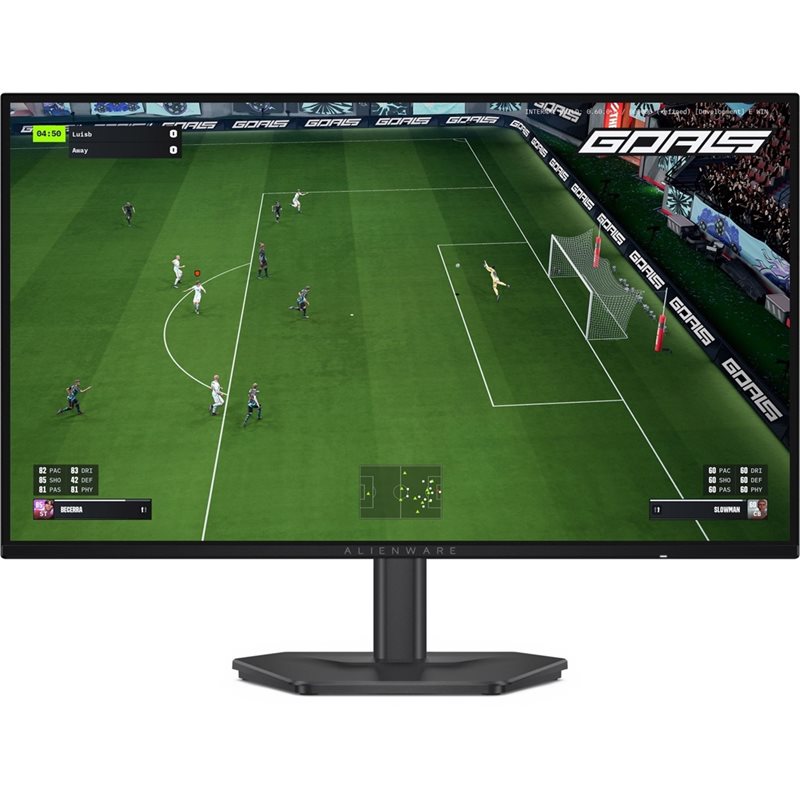 Dell 27" Alienware AW2726DL, 280Hz QHD-pelimonitori, musta