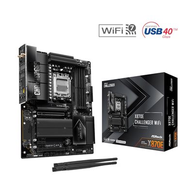 ASRock X870E Challenger WiFi, ATX-emolevy