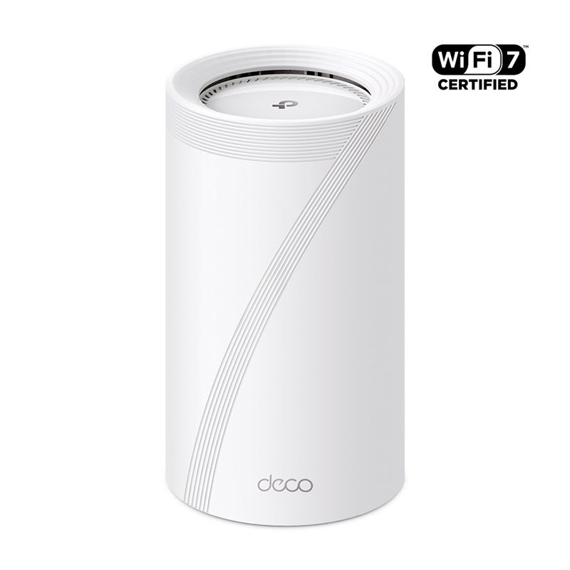 TP-Link Deco BE85, Tri Band BE19000 Wi‑Fi 7 -Mesh-järjestelmä, valkoinen