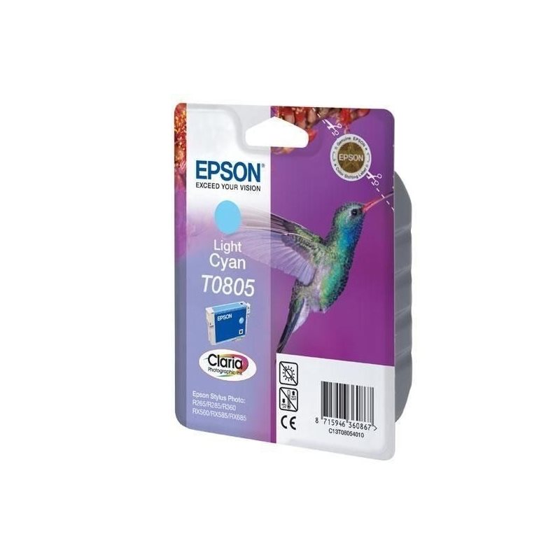 Epson Light Cyan T0805 Claria Photographic Ink