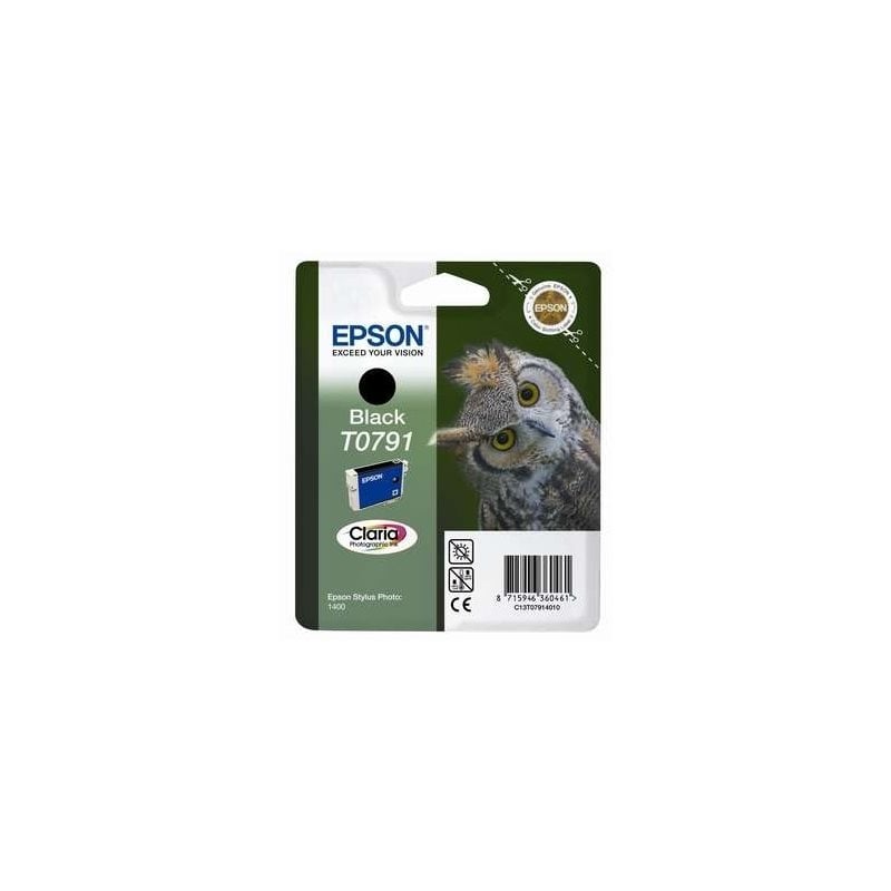 Epson T0791 Musta Ink Cartridge