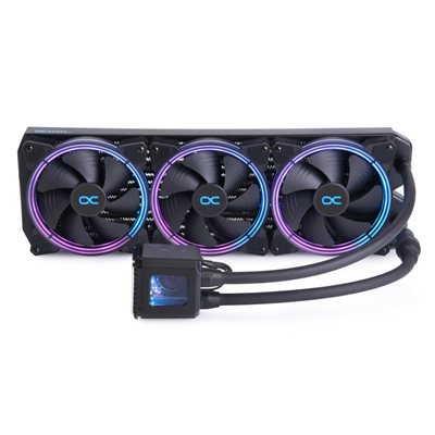 Alphacool Eisbaer Aurora 420 CPU - Digital RGB, vesijäähdytysratkaisu prosessorille, musta