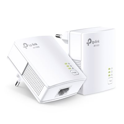 TP-Link TL-PA7017 KIT, AV1000 Gigabit Powerline Starter Kit, valkoinen