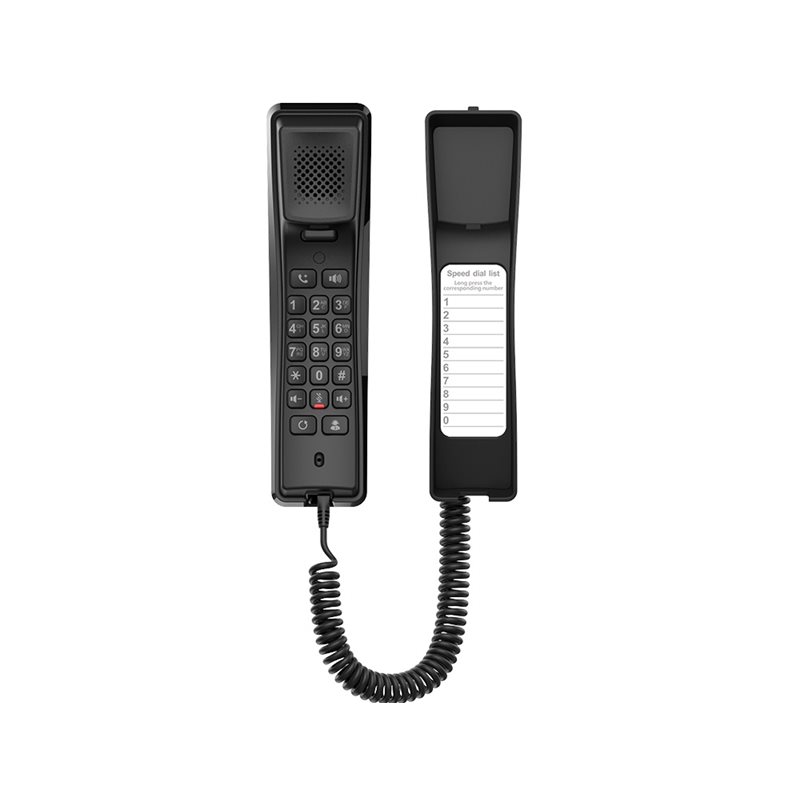 Fanvil H2U, kompakti IP-puhelin, musta