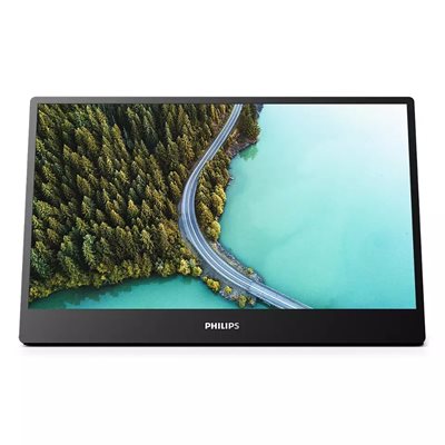 Philips 15,6" 16B1P3302D, Full HD -mobiilimonitori, musta