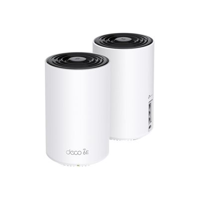 TP-Link Deco XE75 - 2-pack, AXE5400 Tri-Band Mesh Wi-Fi 6E -järjestelmä