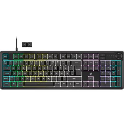 Corsair K55 CORE RGB -pelinäppäimistö, musta