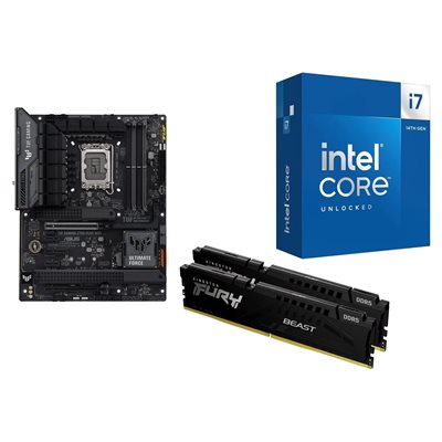 Asus TUF GAMING Z790-PLUS WIFI + Core i7-14700K + 32GB DDR5 5600MHz -tuotepaketti
