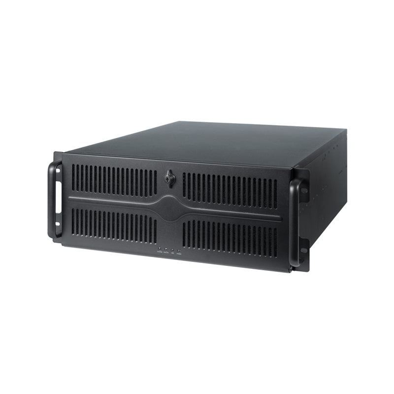 Chieftec UNC-411E-B-OP, räkkiasennettava serverikotelo, 4U, musta/harmaa