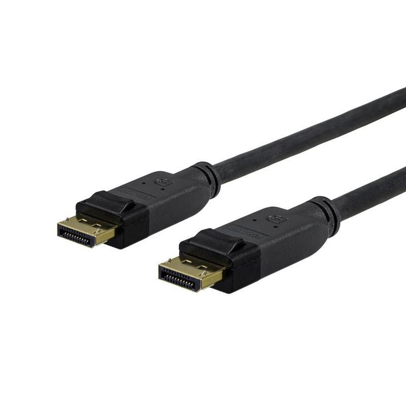 VivoLink DisplayPort 1.2 -näyttökaapeli, 1m, musta