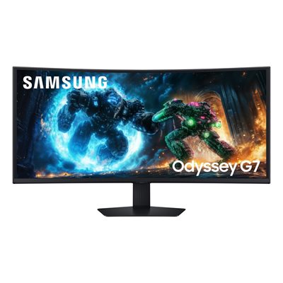 Samsung 40" Odyssey G7 G75F, 180Hz 4K UHD -pelimonitori, musta