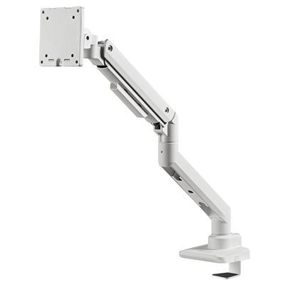 SilverStone (Outlet) 17-49" ARM14, -pöytäteline näytölle kaasujousella, valkoinen