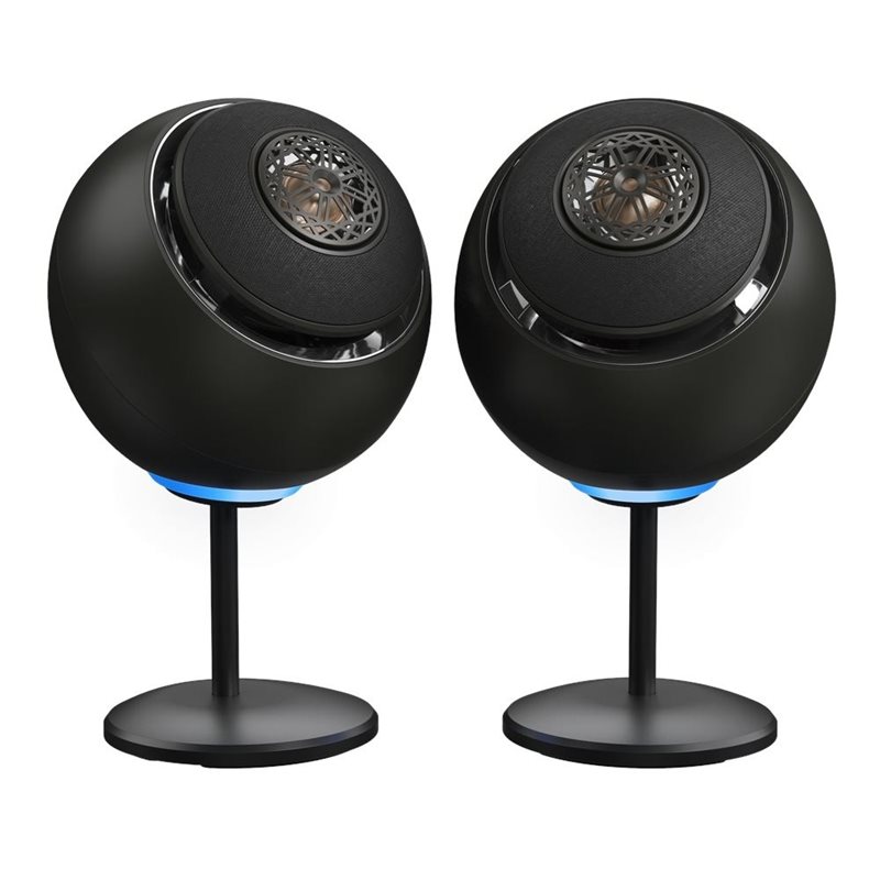 Creative Pebble Nova, 2.0 Bluetooth 5.3 RGB -pöytäkaiuttimet, musta