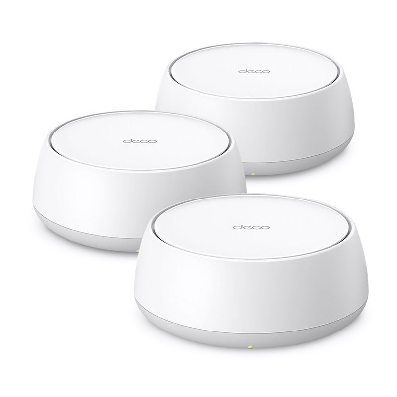 TP-Link Deco BE22, Dual Band BE3600 Wi‑Fi 7 -Mesh-järjestelmä, valkoinen, 3 kpl