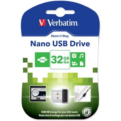 Verbatim 32GB 98130, USB 2.0, 10/3 MB/s