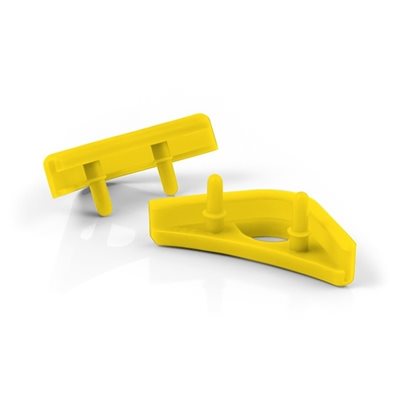 Noctua NA-SAVP1 chromax.yellow -kiinnitystarvikepakkaus tuulettimille, keltainen
