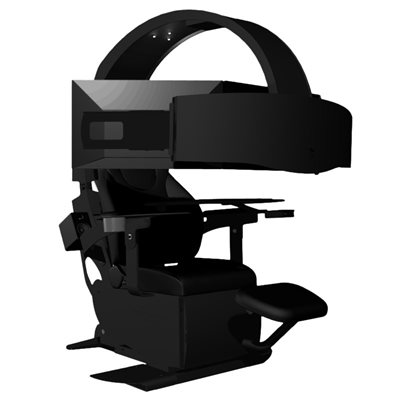 MWE LAB Emperor XT -työympäristö, musta