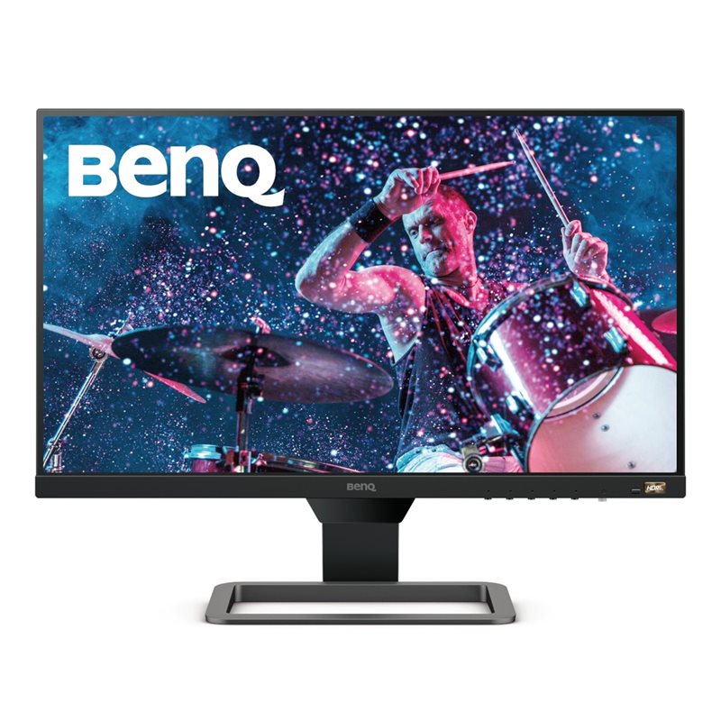 BenQ 23,8" EW2480, Full HD -monitori, musta/metallinharmaa