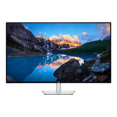 Dell 42,51" UltraSharp U4323QE, 4K UHD -monitori, musta/hopea