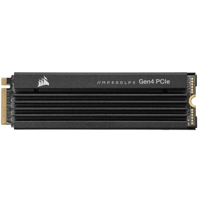 Corsair 8TB MP600 PRO LPX PCIe Gen4 x4 NVMe 1.4 SSD-levy, M.2 2280, 3D TLC, 7000/6100 MB/s
