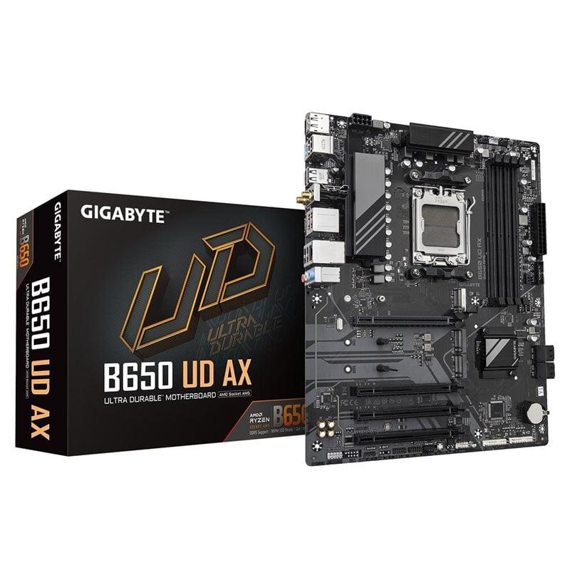 Gigabyte B650 UD AX, ATX-emolevy (Tarjous! Norm. 149,90€)