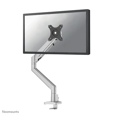 Neomounts 17-35" NEXT SLIM Desk Mount Single, näyttövarsi pöydälle, hopea
