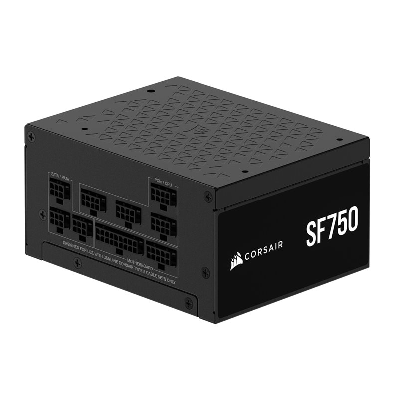 Corsair (Outlet) 750W SF Series SF750, SFX-virtalähde, 80 Plus Platinum, musta