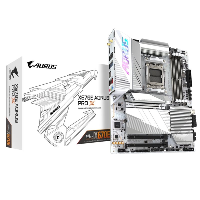 Gigabyte (Outlet) X670E AORUS PRO X, ATX-emolevy