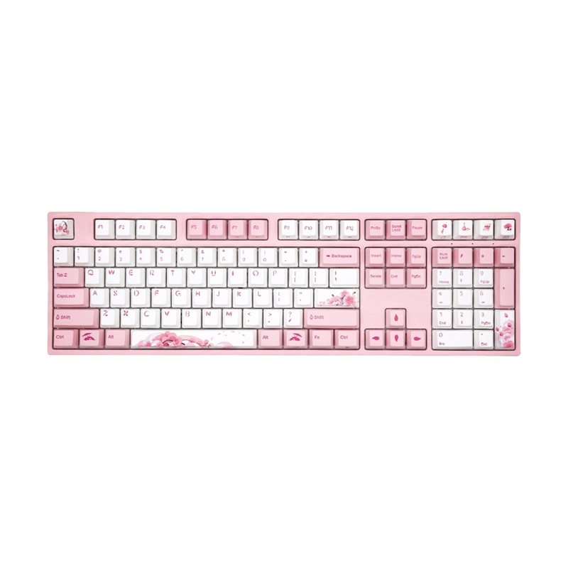 Varmilo APT109 Sakura R2 V3 Full-Size -näppäimistö /PBT/Hot-Swap/Gateron G Pro 3.0 Brown