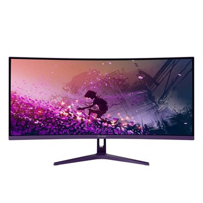 Arozzi 34" Nova VA, 165Hz (OC) UWQHD -pelimonitori, violetti