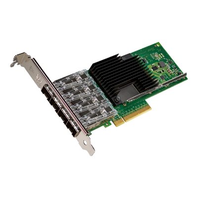 Intel 10 Gigabit 4x SFP+ X710-DA4 -verkkokortti, PCIe 3.0 x8, low profile, bulk